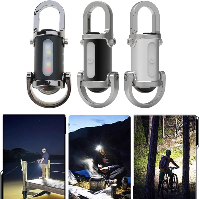 Outdoor Adventure Walks - Lampe de poche mini rechargeable COB
