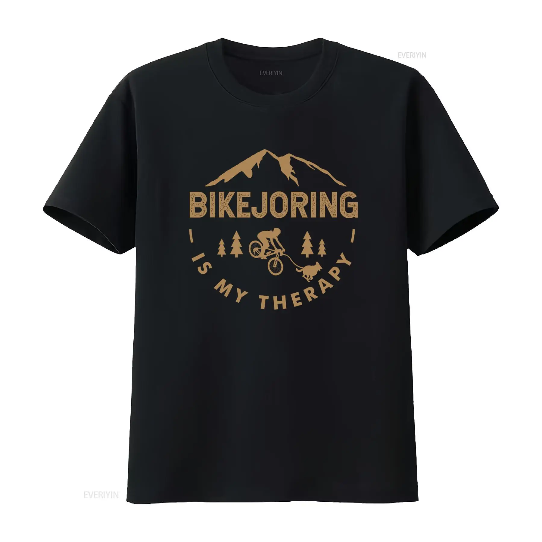 Outdoor Adventure Therapy - T-shirt « Bikejoring est ma thérapie