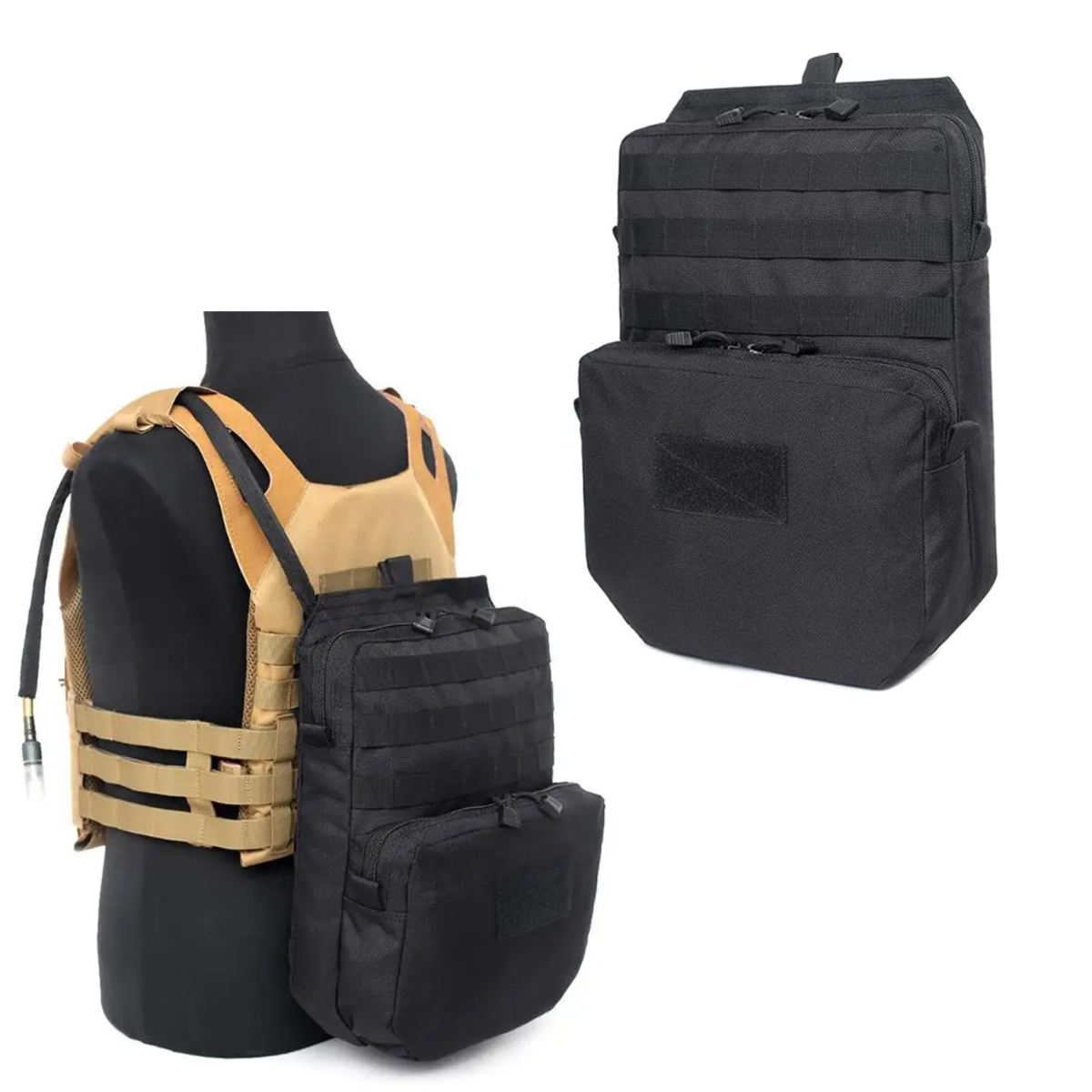 Outdoor Adventure Vest - GlaEDC-Sac à dos d'hydratation en nylon