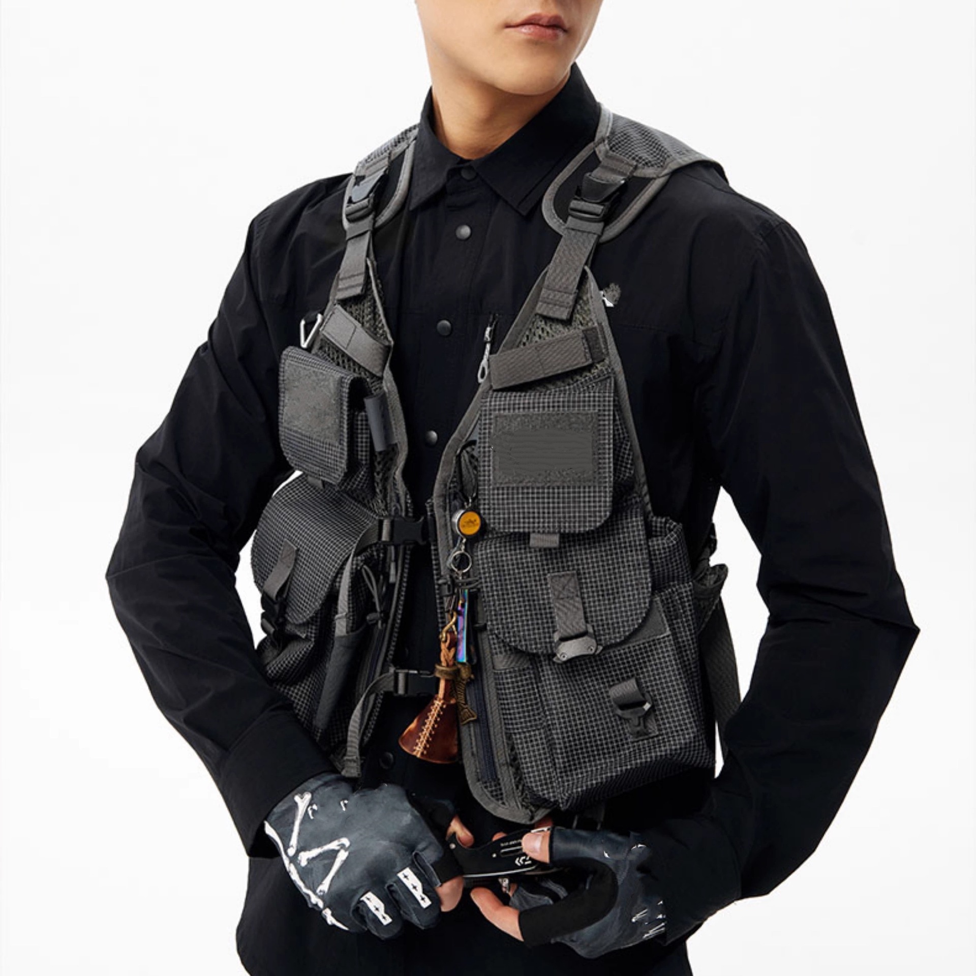 Outdoor Adventure Vest - Gilet de pêche tactique d'extérieur pour