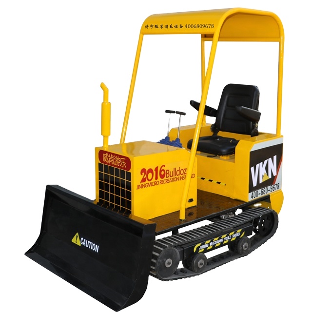 Outdoor Adventure Educator - Mini Bulldozer Électrique en Métal pour