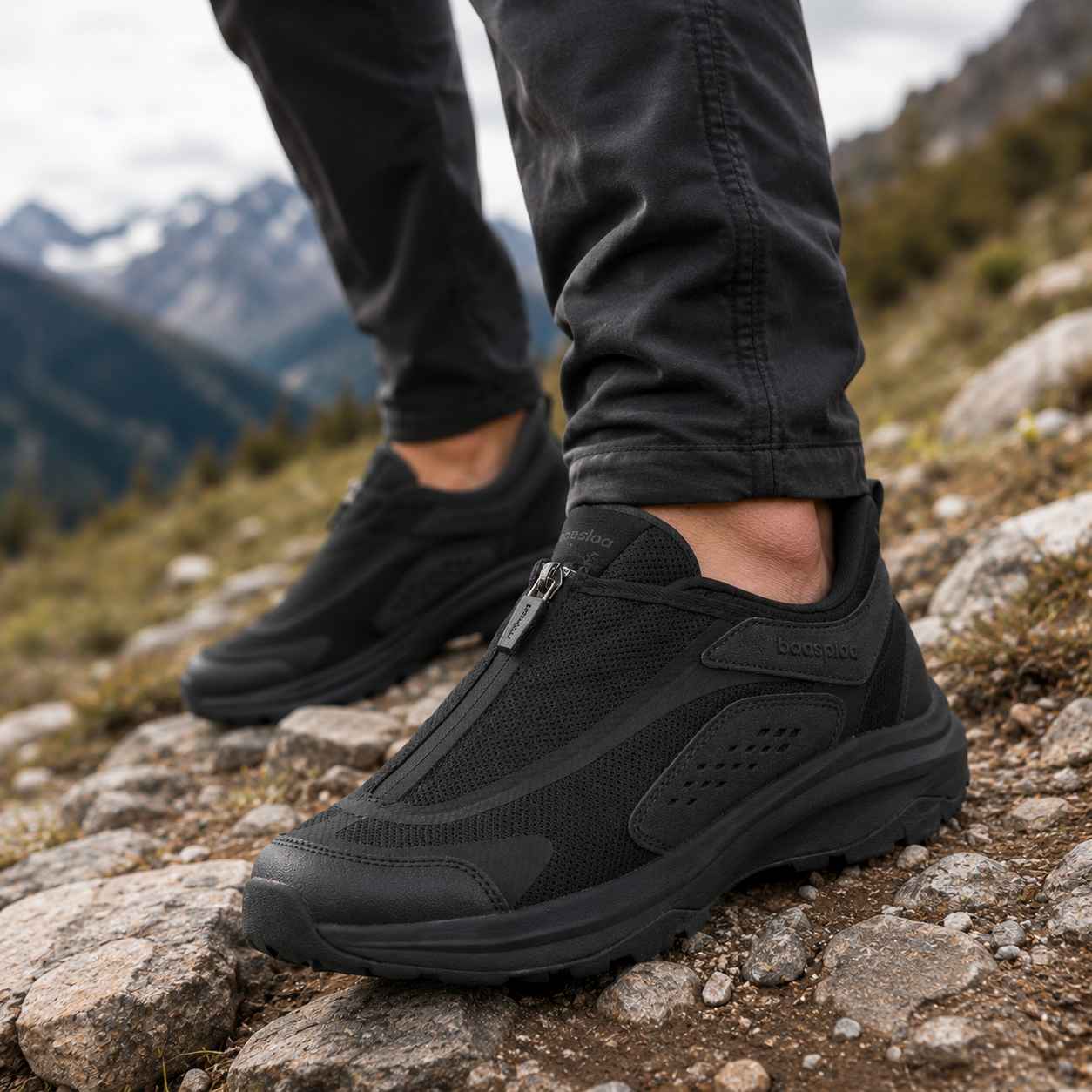Outdoor Adventure Walks - Baasploa Chaussures de randonnée pour hommes