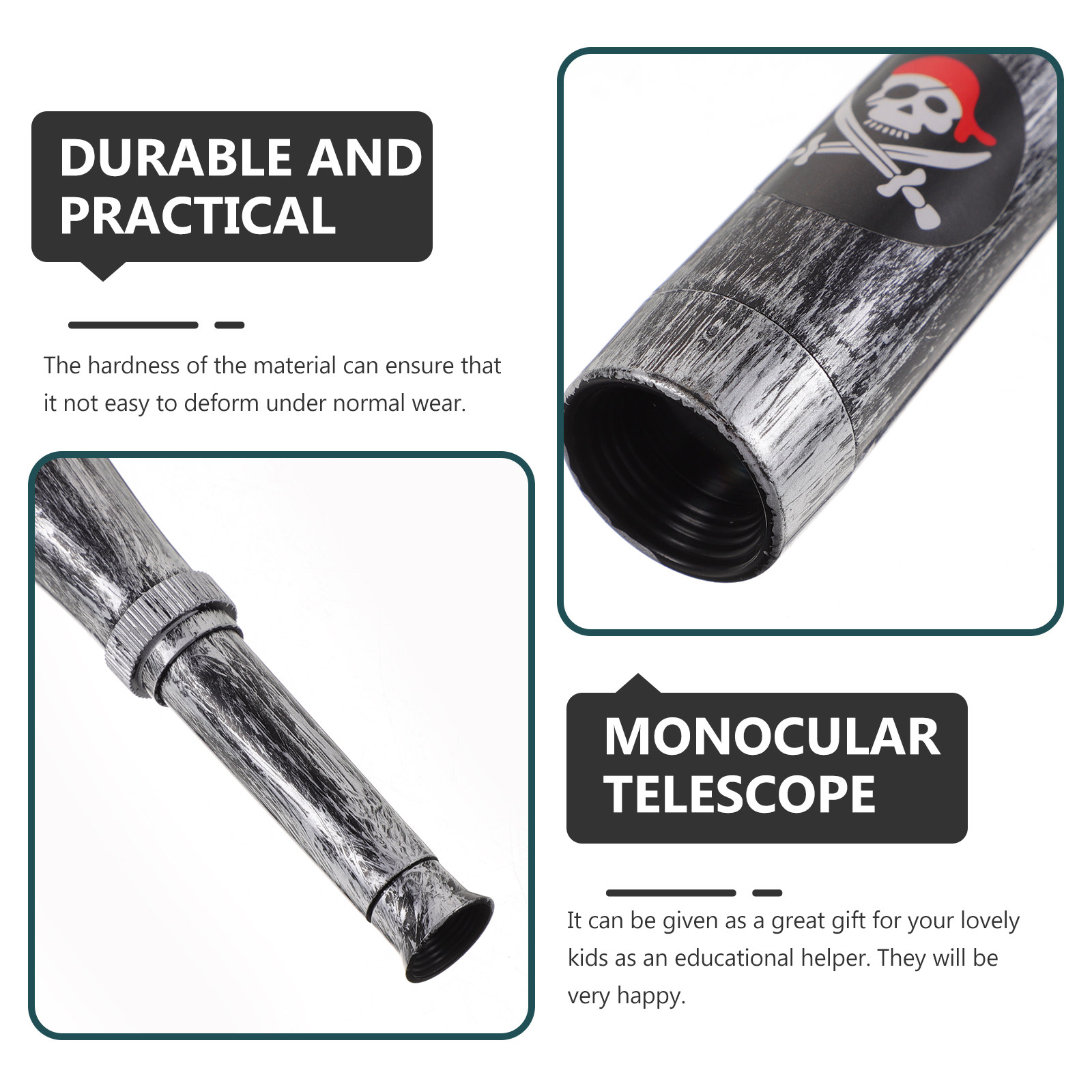 6 pièces de télescopes monocul - Outdoor Adventure Educator avis et prix