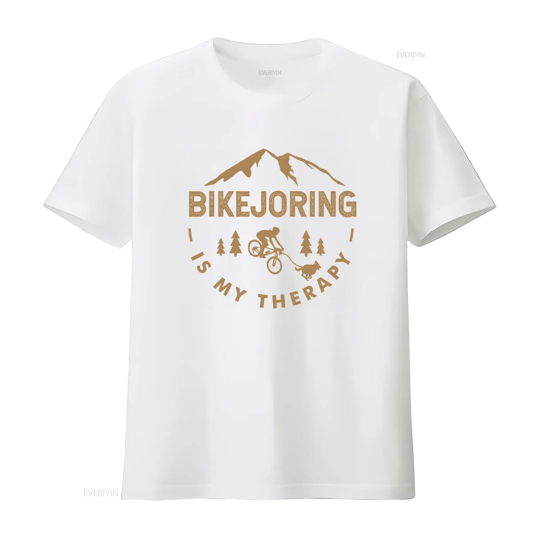 T-shirt « Bikejoring est ma th - Outdoor Adventure Therapy avis et prix