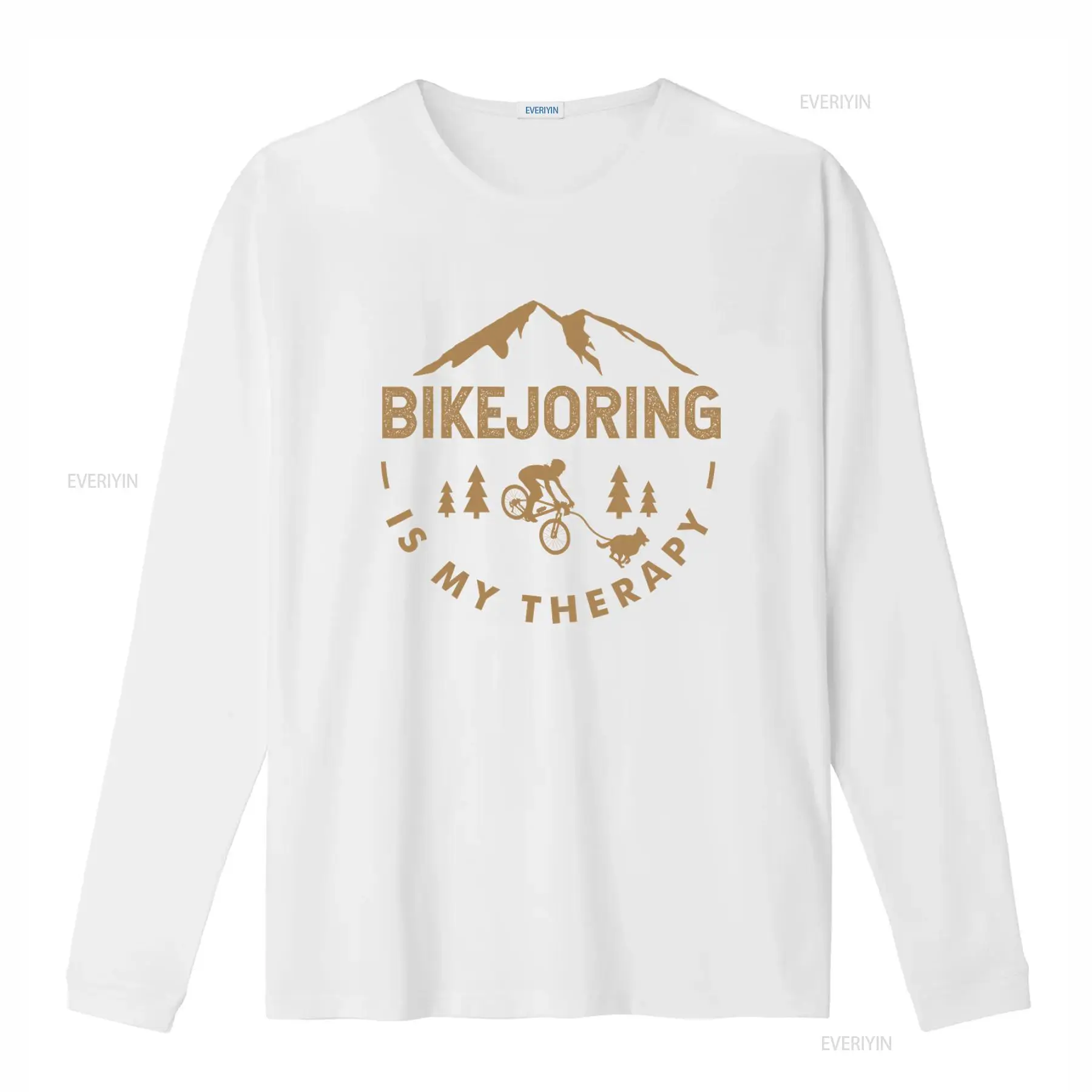 T-shirt « Bikejoring est ma th - Outdoor Adventure Therapy avis et prix