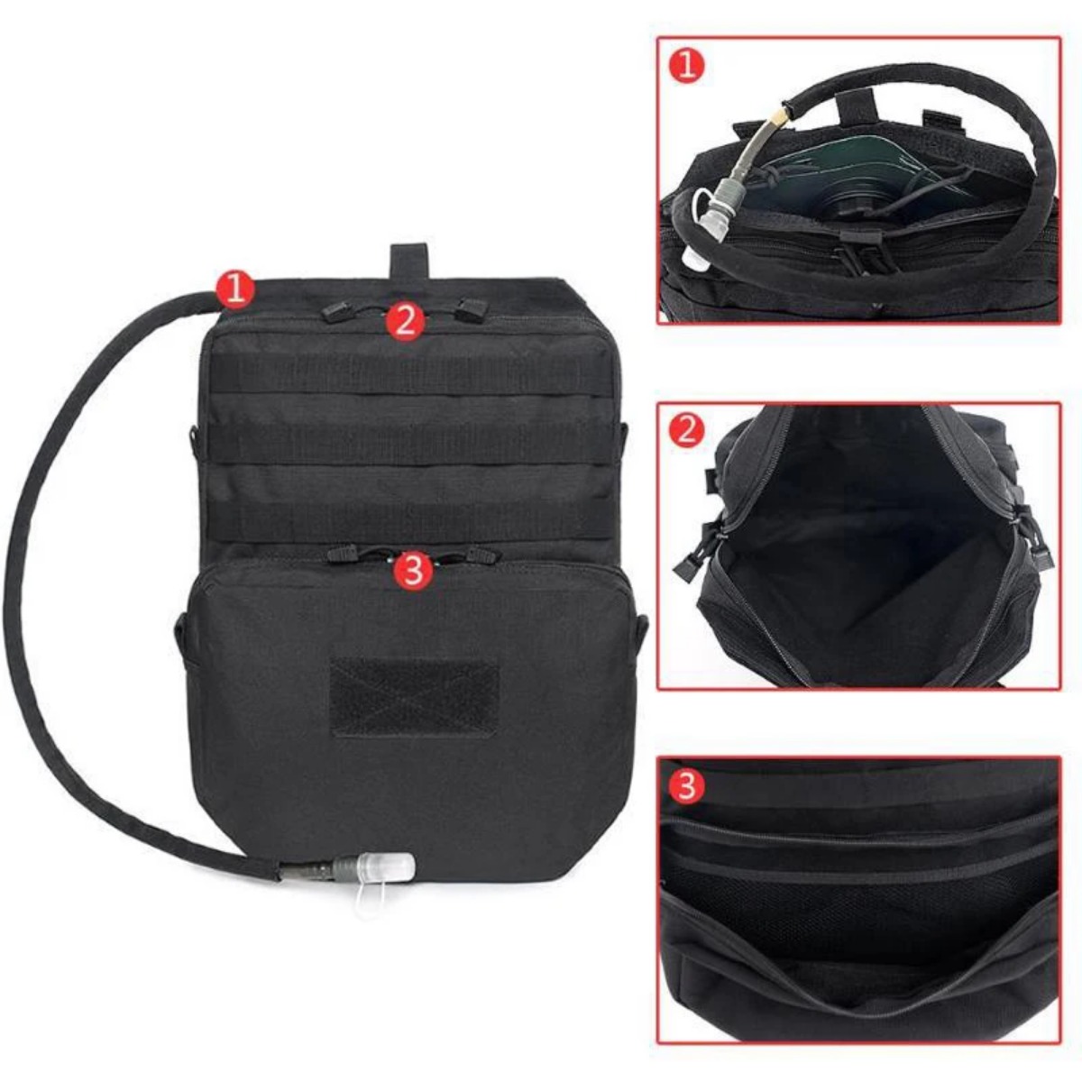 GlaEDC-Sac à dos d'hydratation - Outdoor Adventure Vest avis et prix