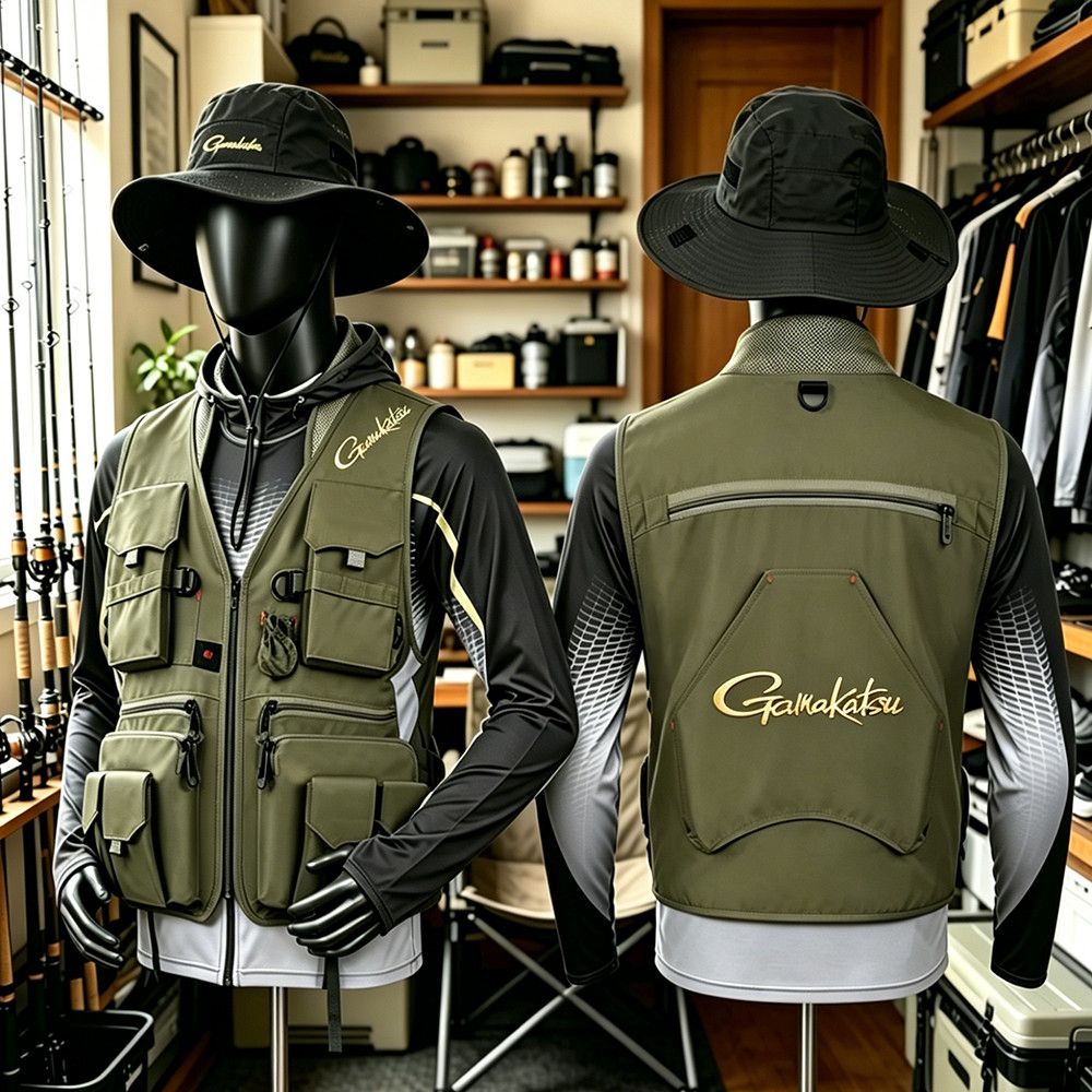 Gamakatsu Gilet de pêche multi - Outdoor Adventure Vest avis et prix