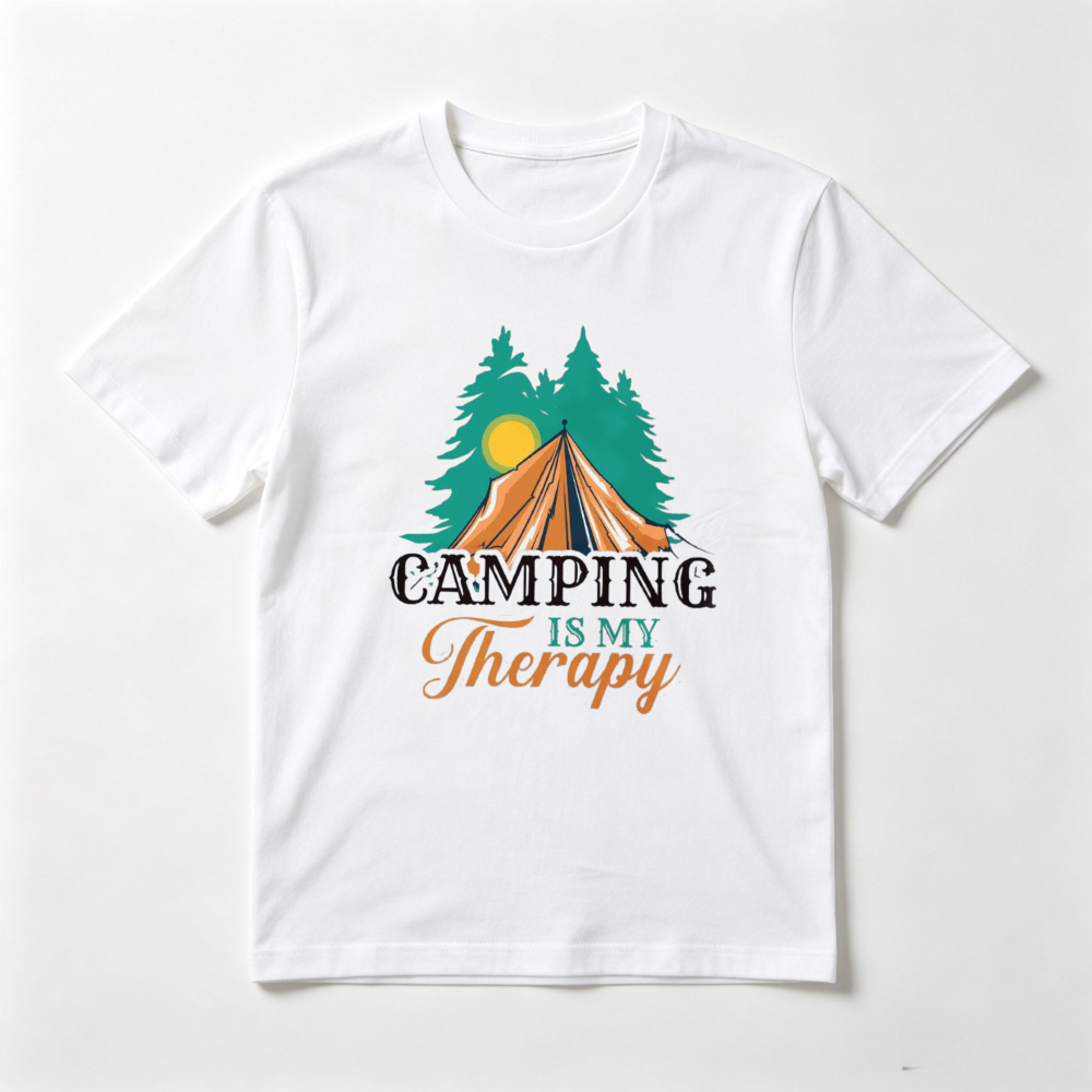 Le camping est ma thérapie T-s - Outdoor Adventure Therapy avis et prix