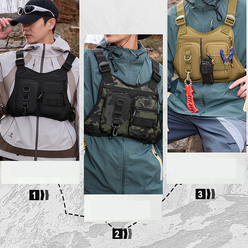 Tactique Molle avant poitrine  - Outdoor Adventure Vest avis et prix